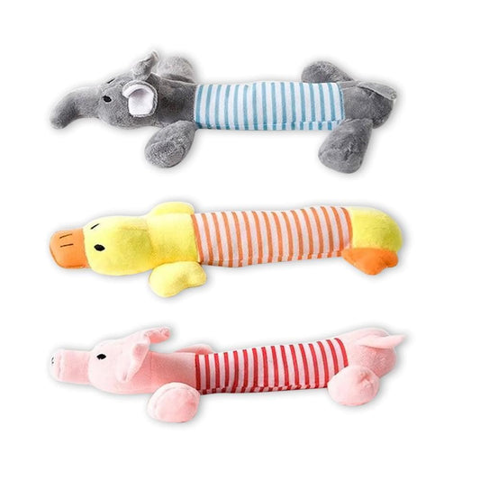 Cute Pet Squeak Sound Plush Toys